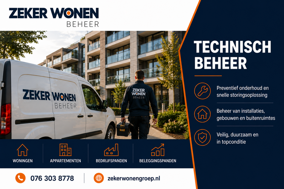 Technisch beheer zeker wonen