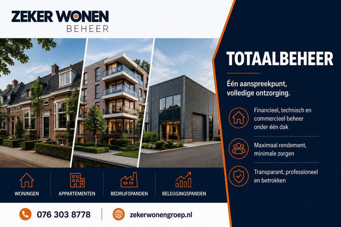 Totaal beheer - Zeker Wonen Beheer