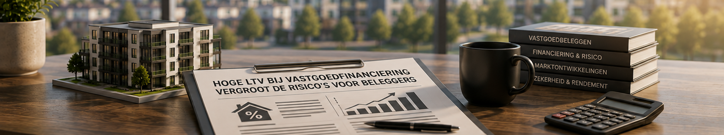 Hoge LTV bij vastgoedfinanciering vergroot de risico’s voor beleggers